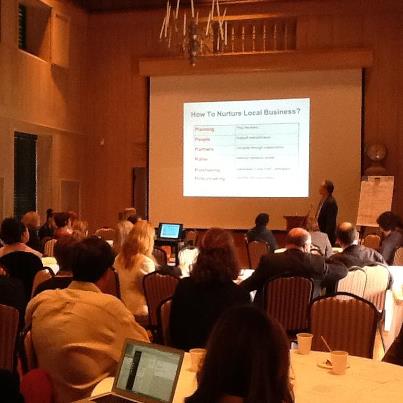 Shuman in New Orleans leading his Community Wealth Workshop