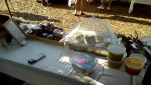 Norma Jean is all set up and ready for me to sell for her